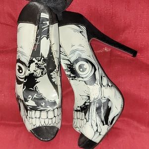 Iron Fist Platform Heels